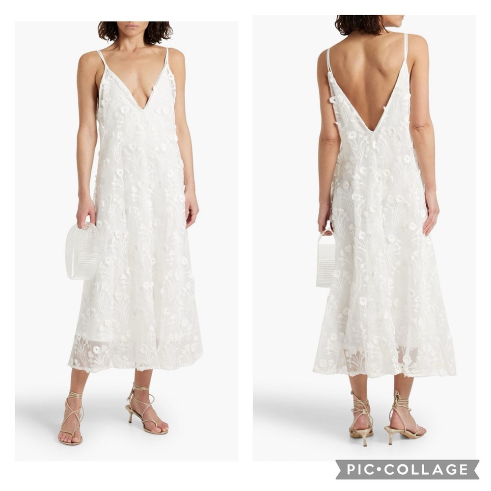 AGUA BY AGUA BENDITA Hierbaluisa Diente De Leon Amancer Maxi Dress NWT